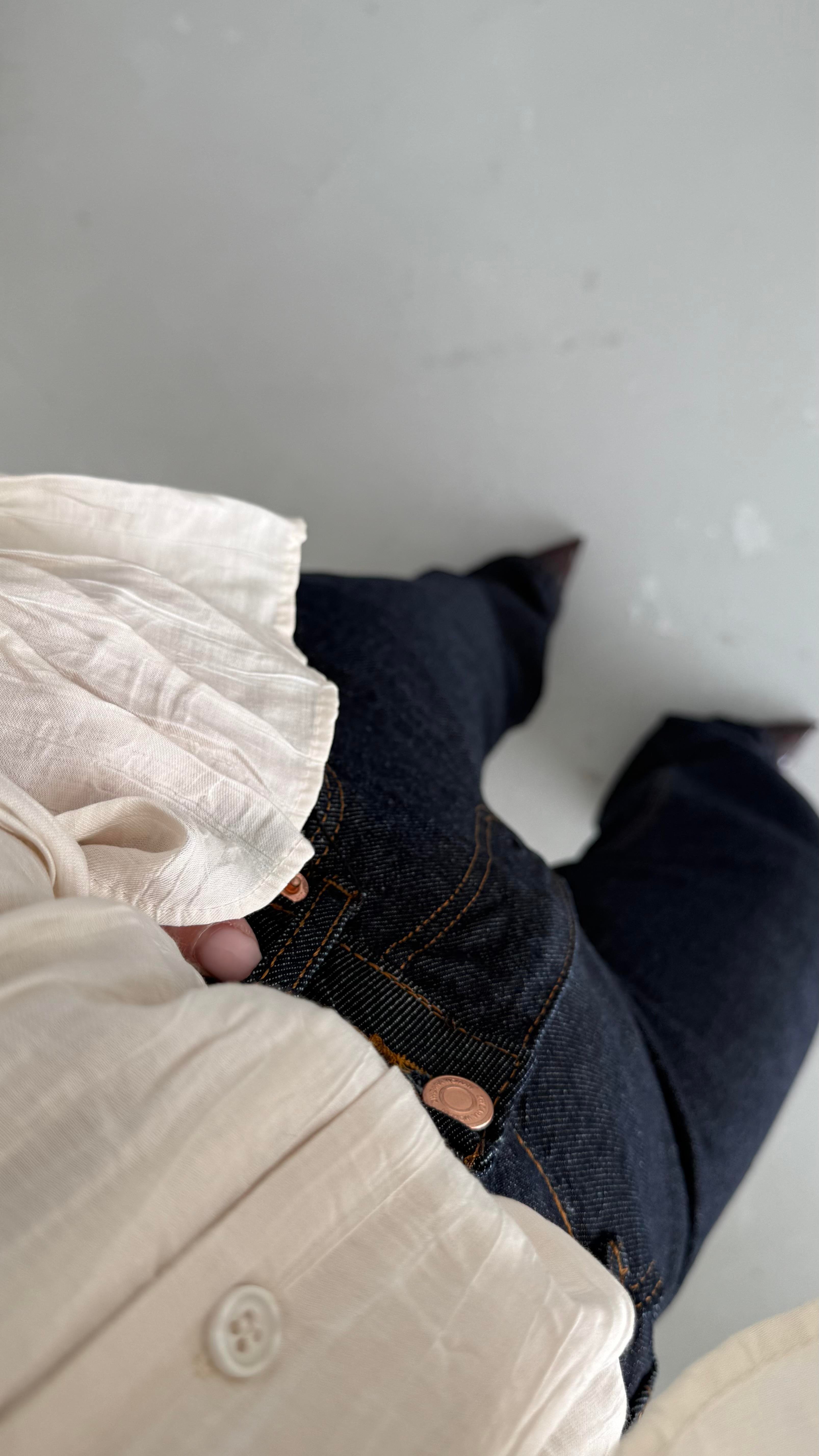 Marka Soluk Yoğun Laci Wide Leg Jean 
