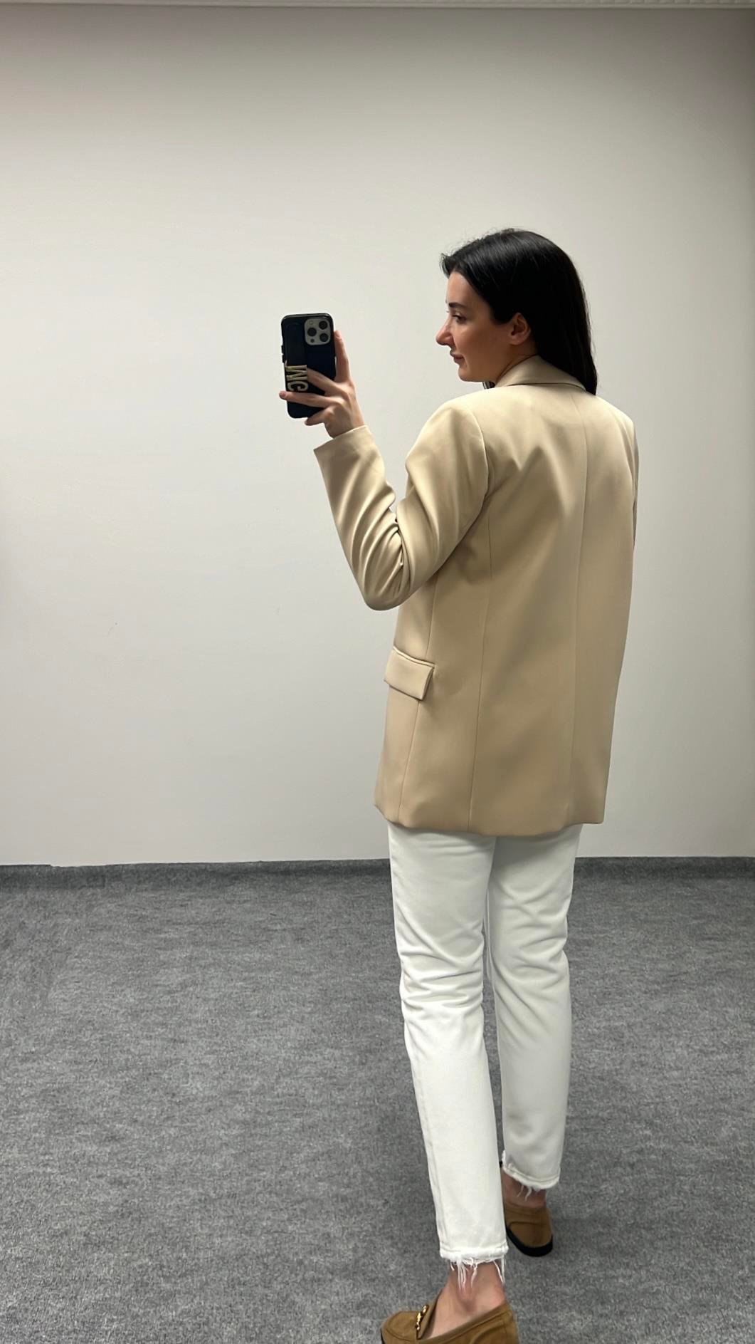 MARKA TAŞ KRUVAZE BLAZER