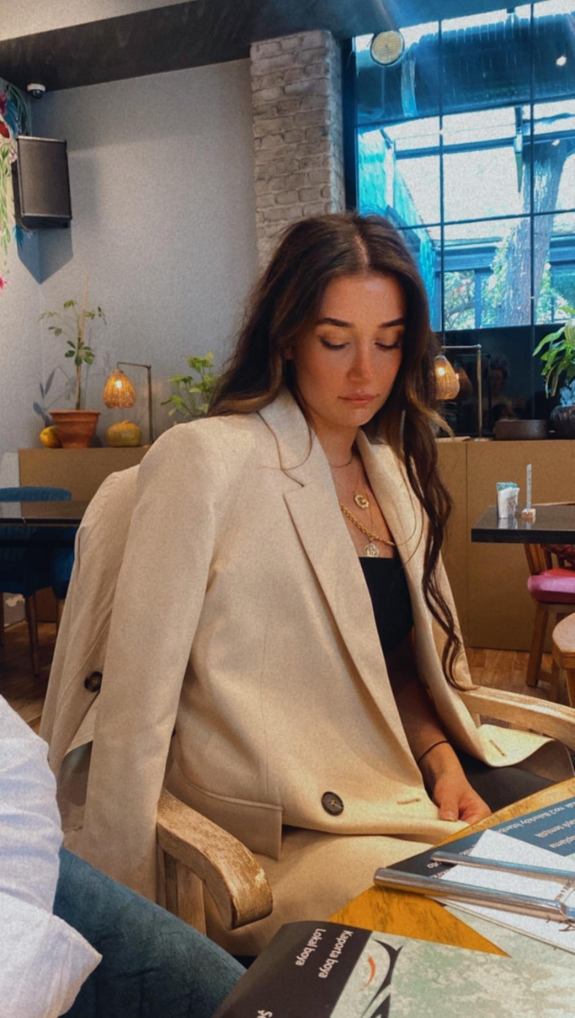 MARKA TAŞ KRUVAZE BLAZER