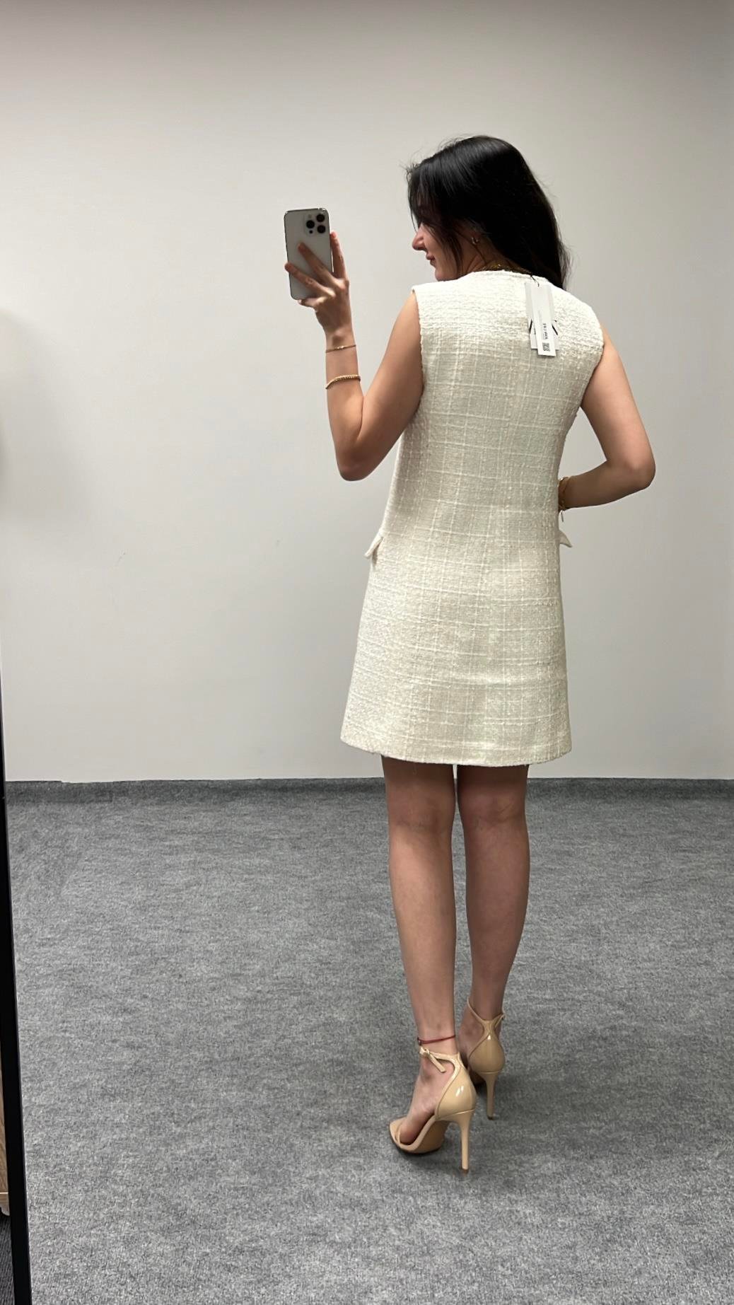 MARKA TÜVİT EKRU ELBİSE