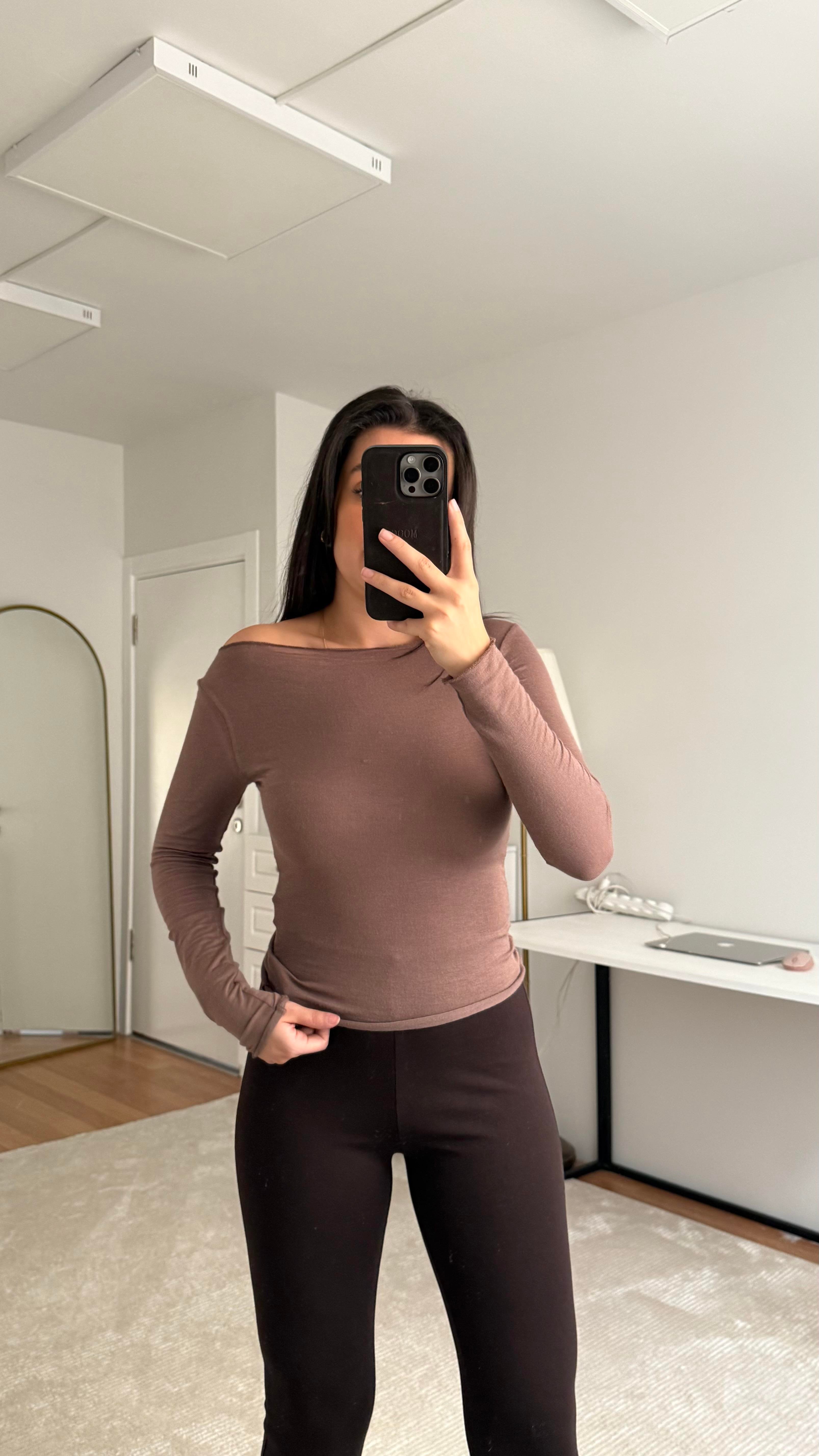 Marka Vizon Transparan Bluz