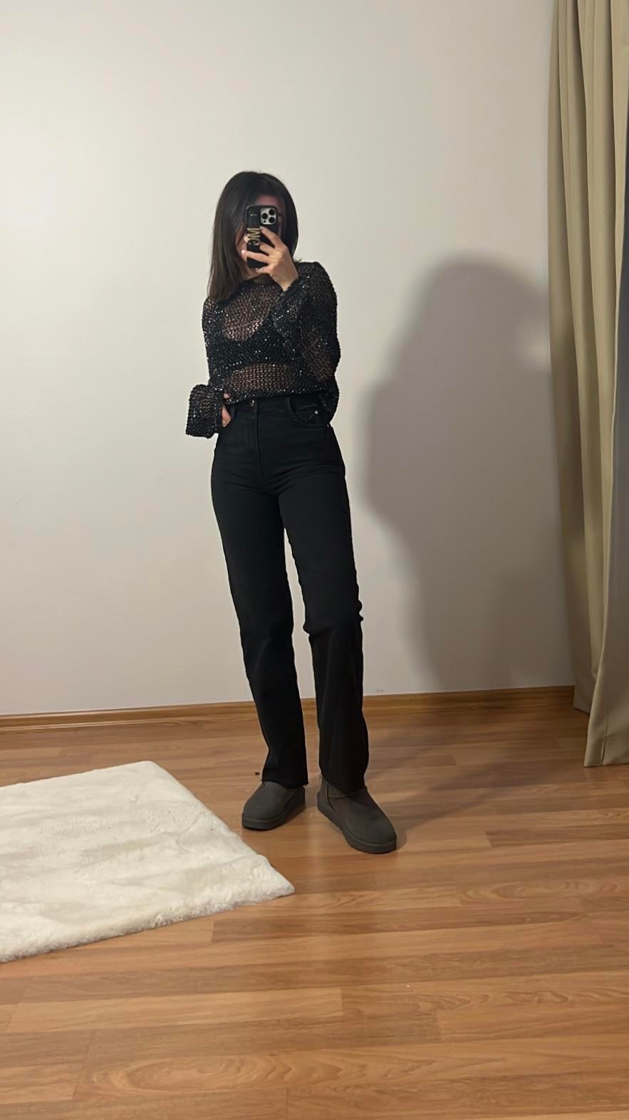 MARKA Z SİYAH STRAIGHT JEAN