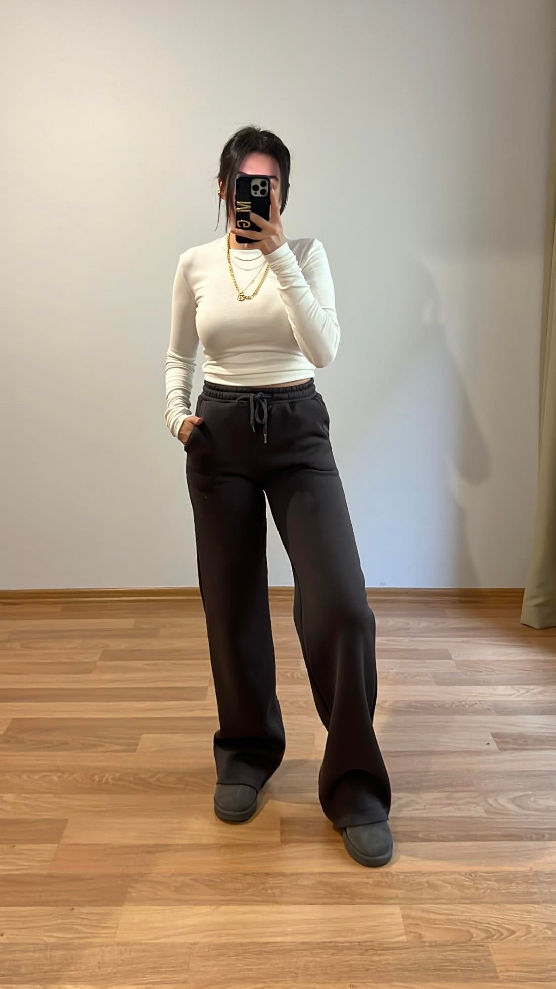 MARKA2 BEYAZ BASIC UZUN KOLLU BADİ