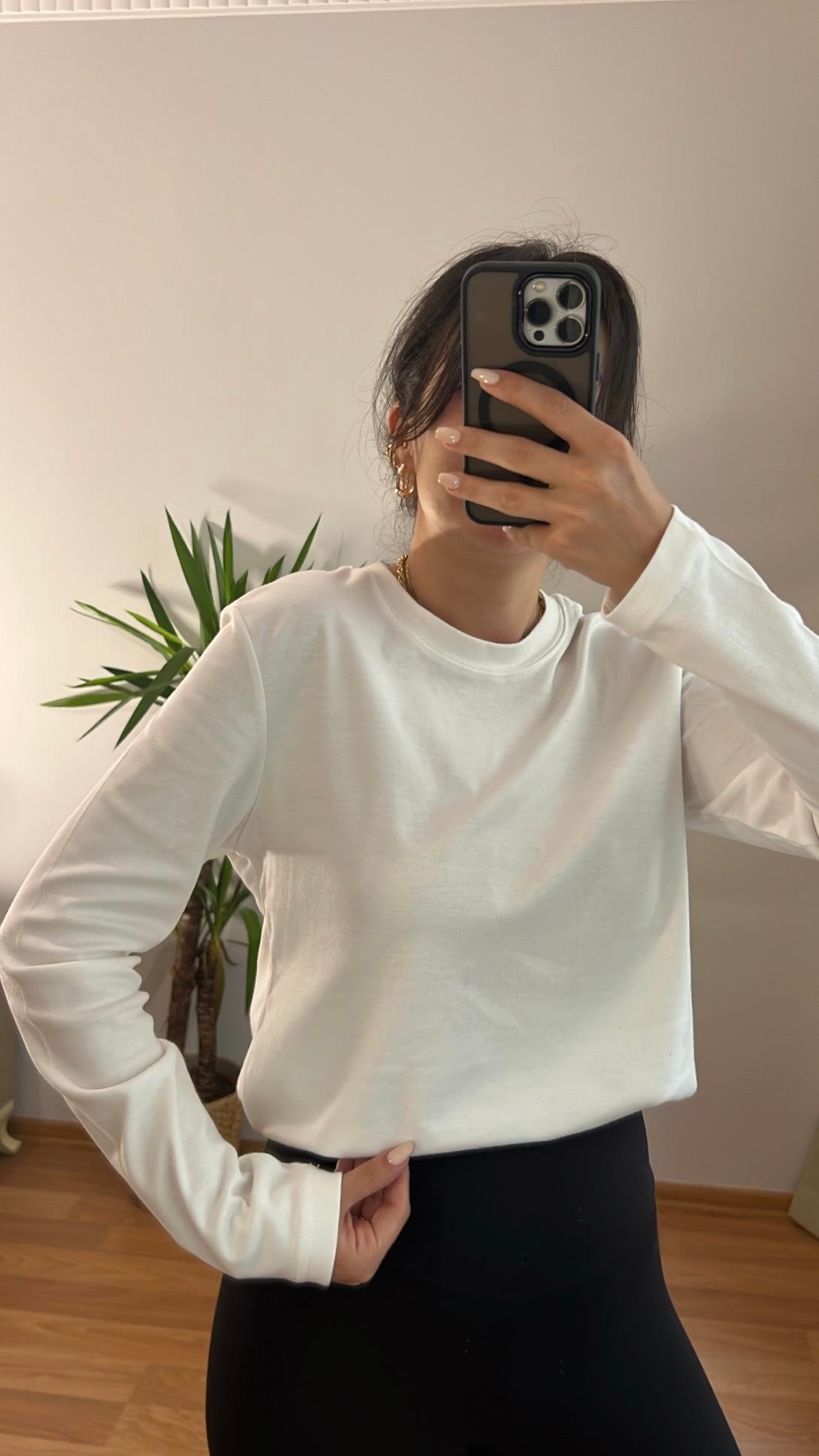 MASSİ UZUN KOLLU BASIC TİŞÖRT