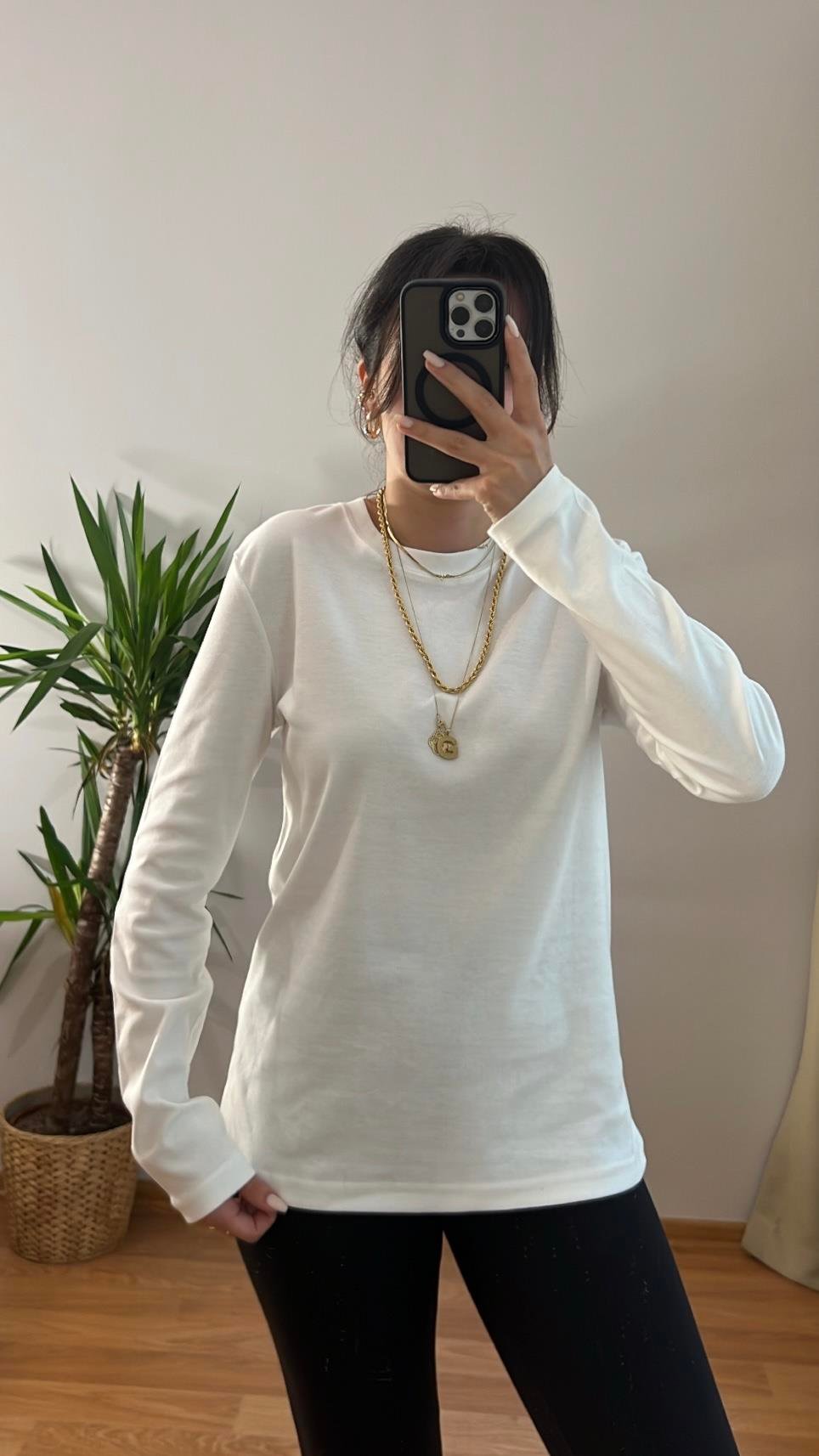 MASSİ UZUN KOLLU BASIC TİŞÖRT