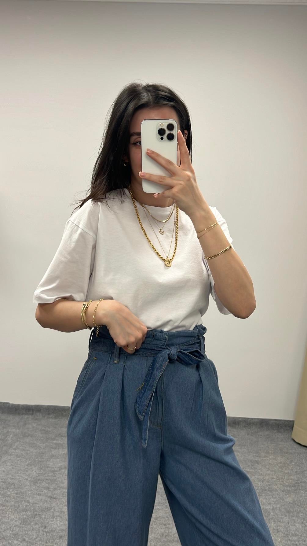 MNG BEYAZ %100 ORGANİK PAMUK BASIC