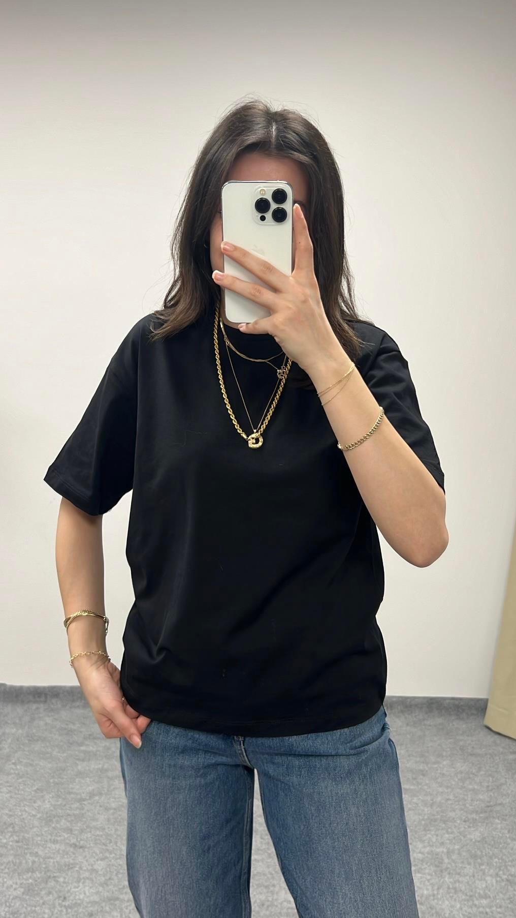 MNG SİYAH %100 ORGANİK PAMUK BASIC