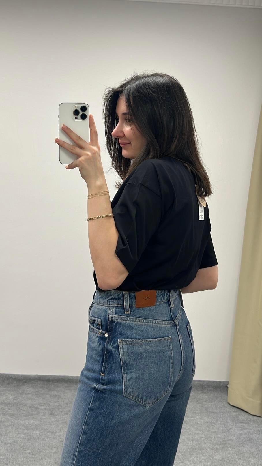 MNG SİYAH %100 ORGANİK PAMUK BASIC