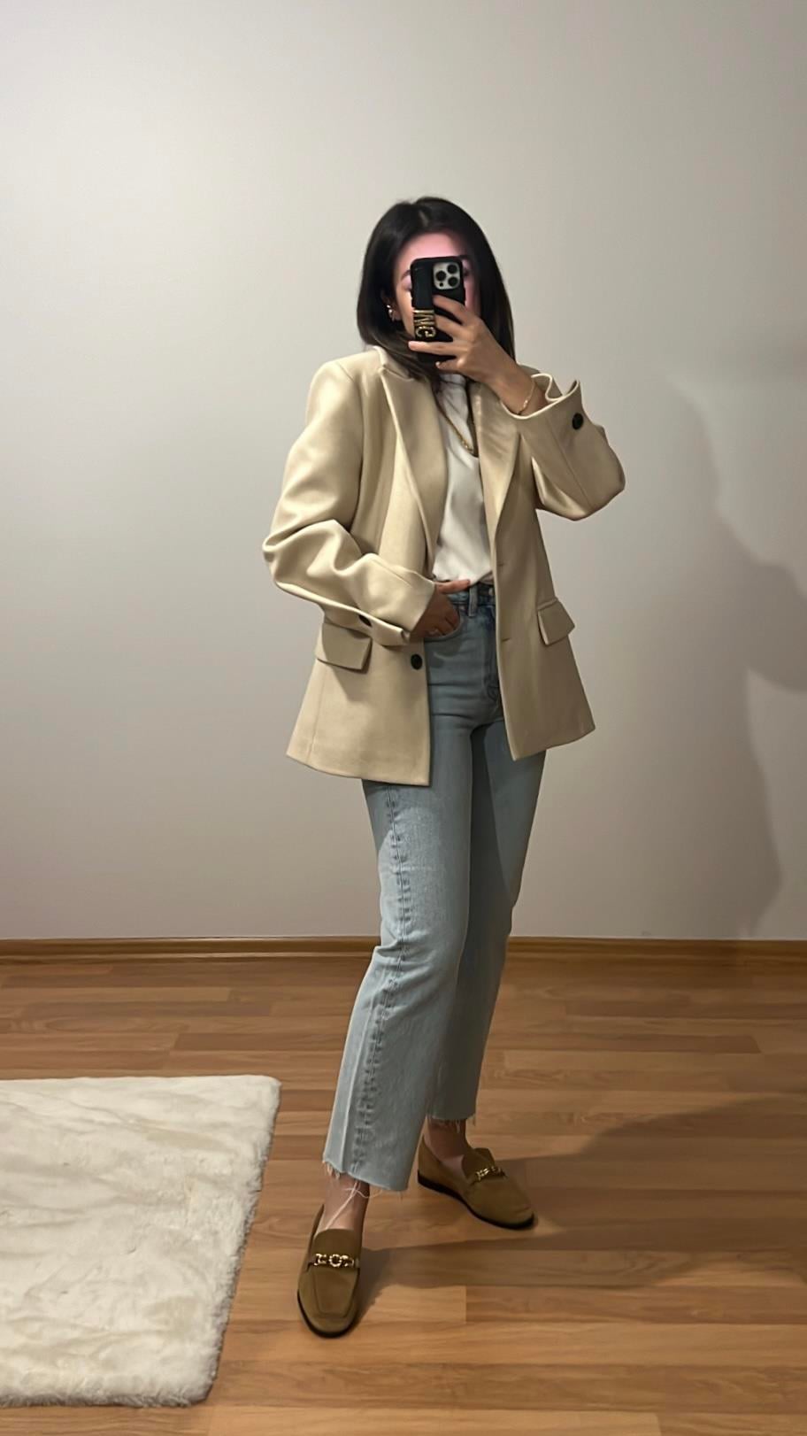 OLİ TAŞ KAŞE BLAZER CEKET