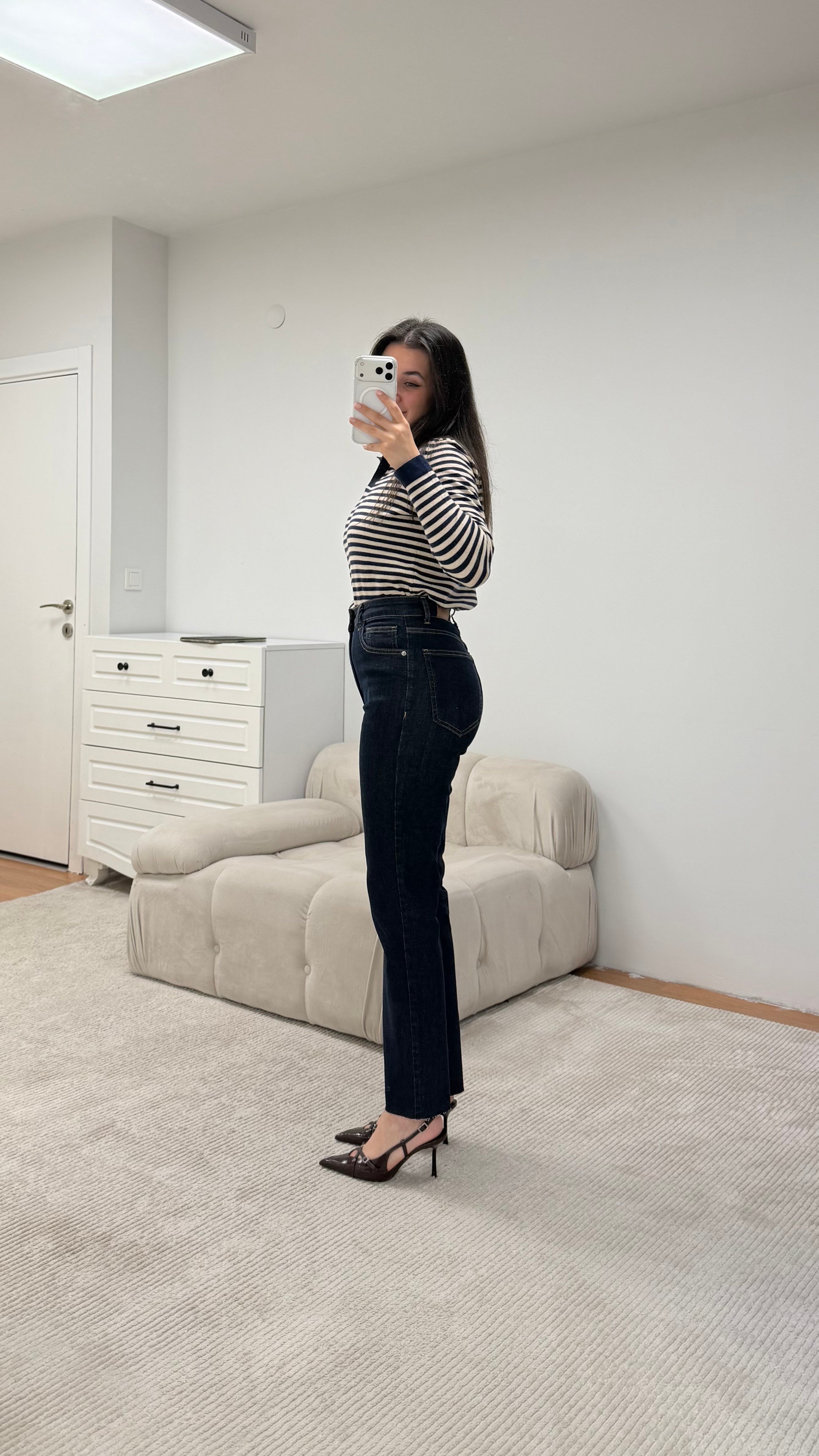 (ön sipariş )Marka Rins Yıkamalı Straight Fıt Jean( 7 kasım kargo çıkış)