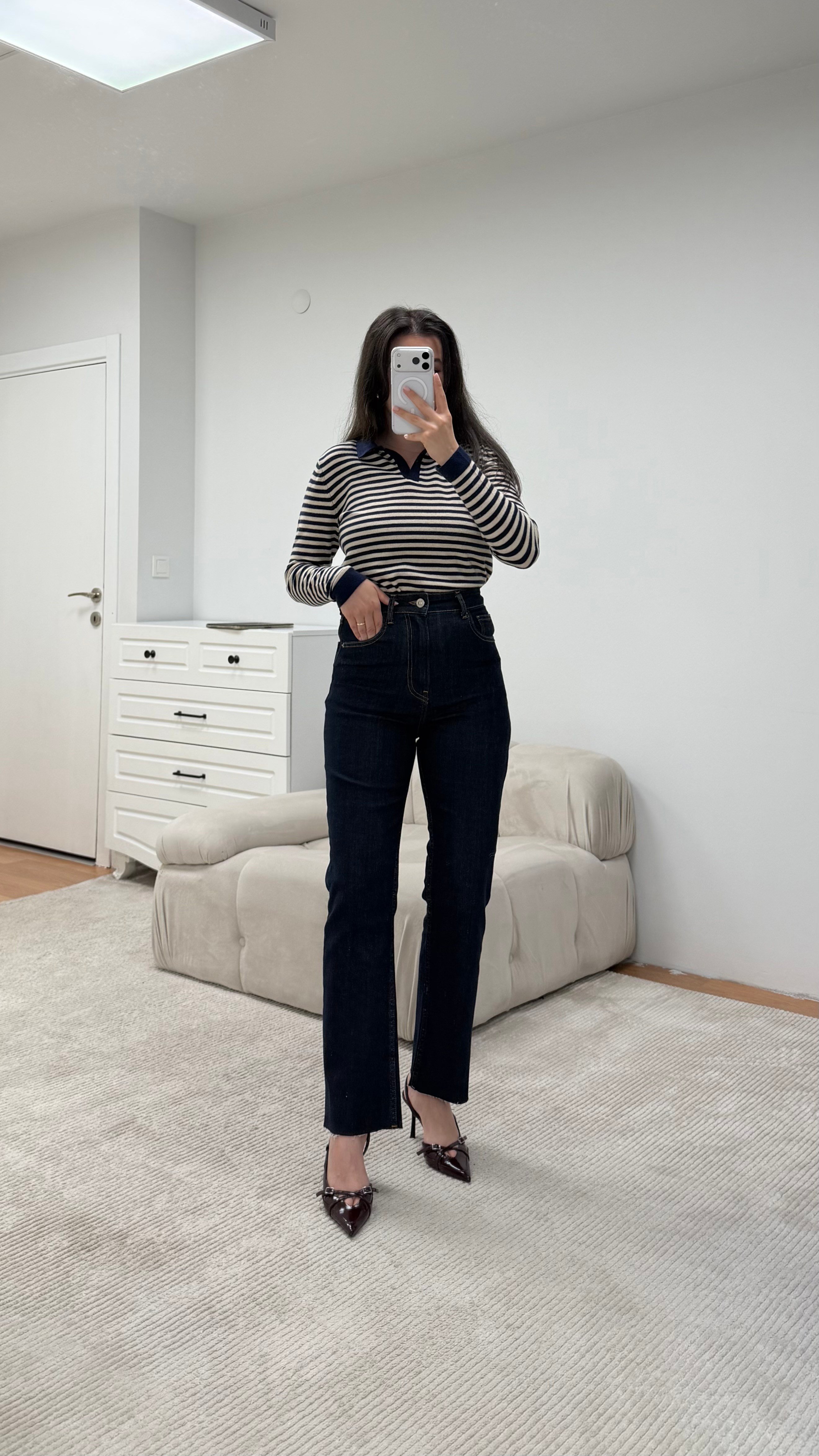 (ön sipariş )Marka Rins Yıkamalı Straight Fıt Jean( 7 kasım kargo çıkış)