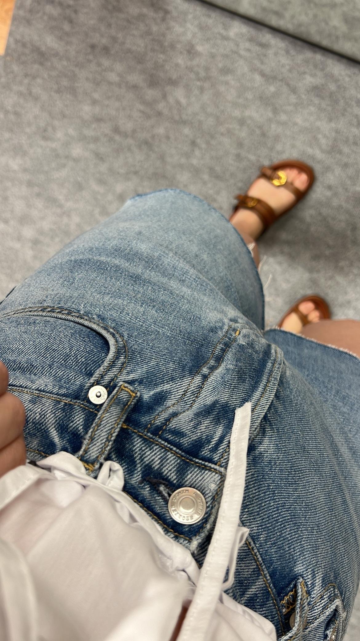 OTHER MAVİ DENİM ŞORT