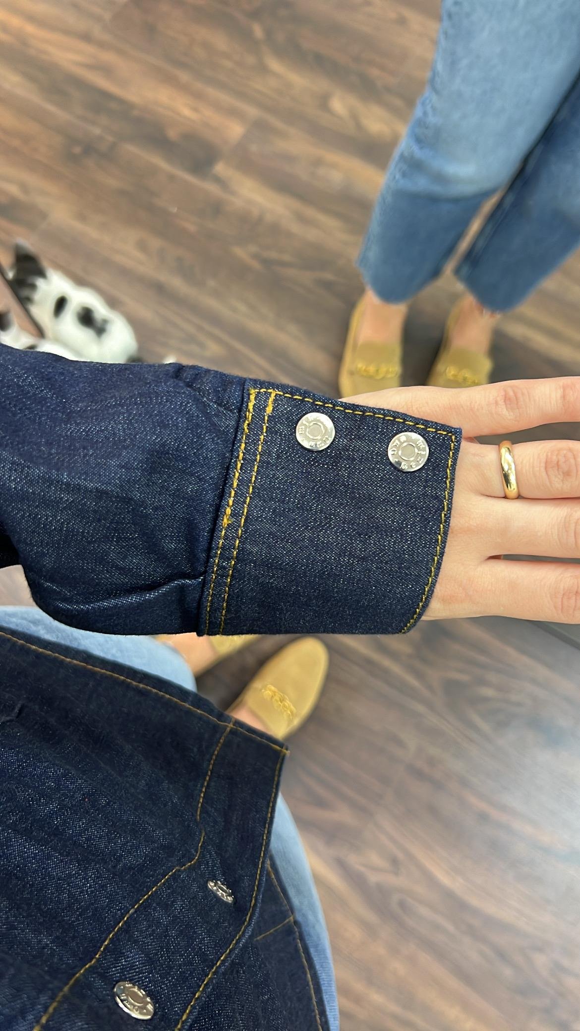 Ow Laci Slim Denim Gömlek