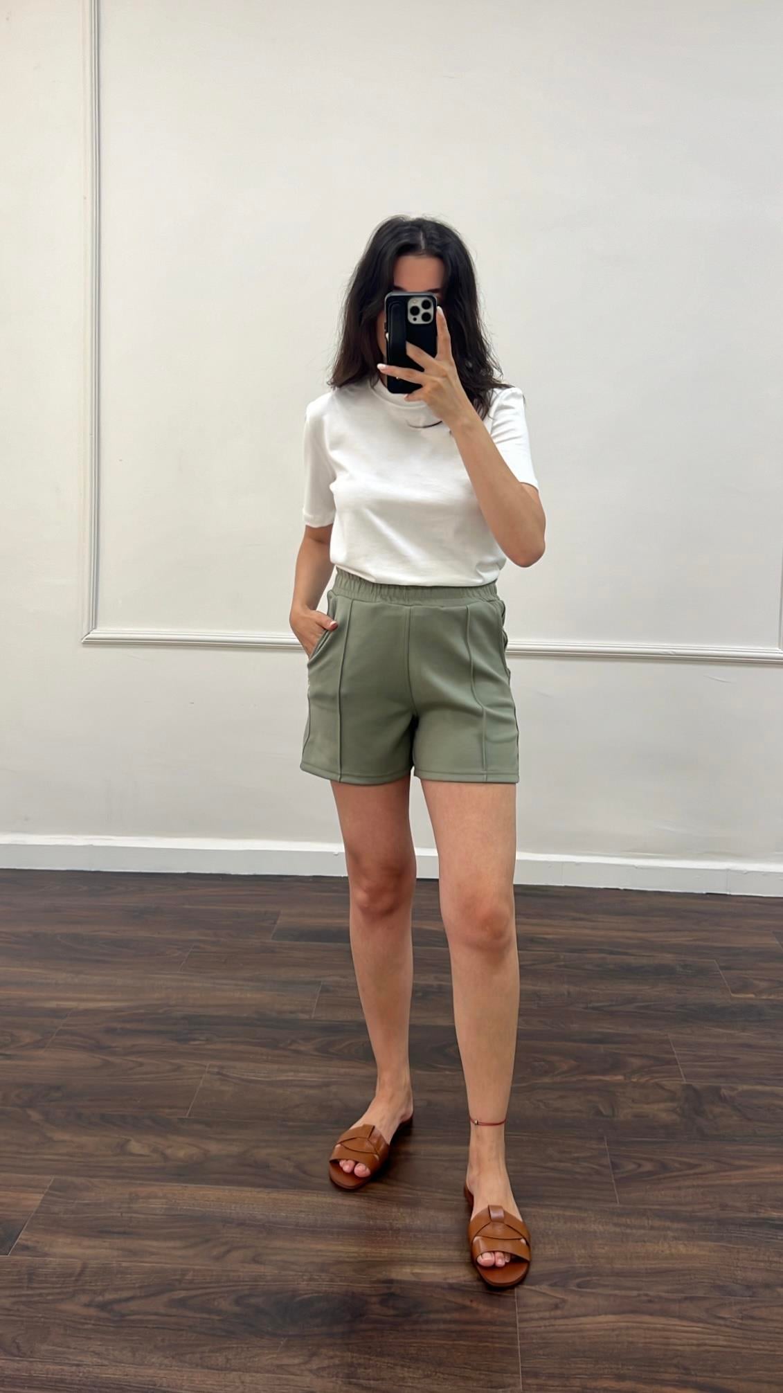 Oysh Haki Modal Şort