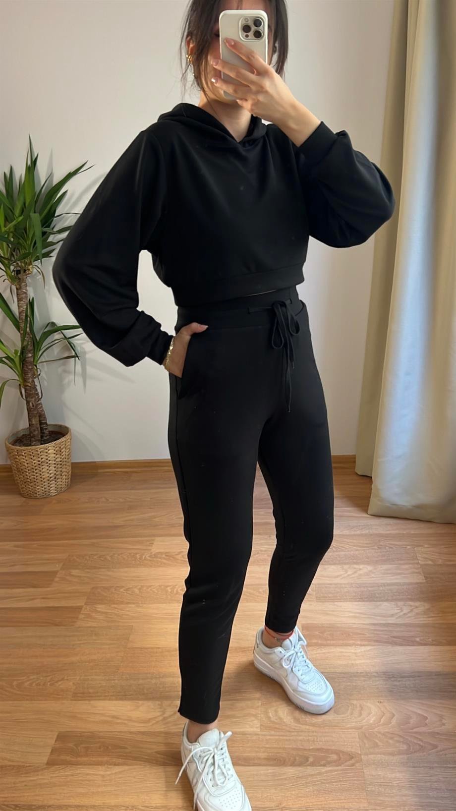 OYSH MODEL SİYAH MODAL JOGGER PANTOLON