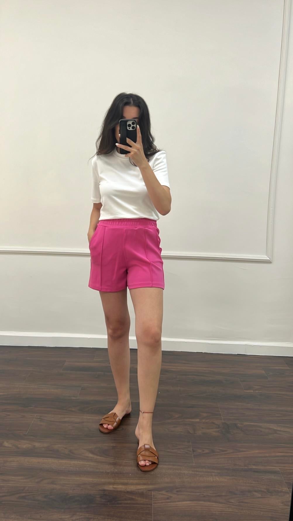 Oysh Pembe Modal Şort