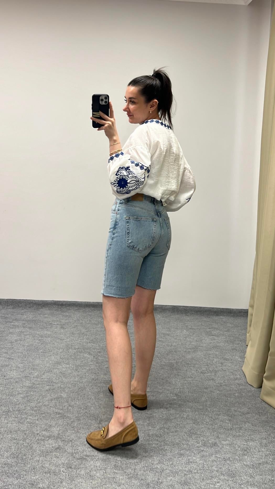 Pb Bermuda Denim Şort