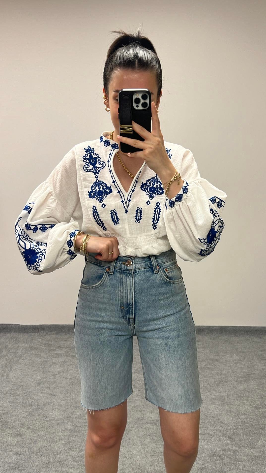 Pb Bermuda Denim Şort