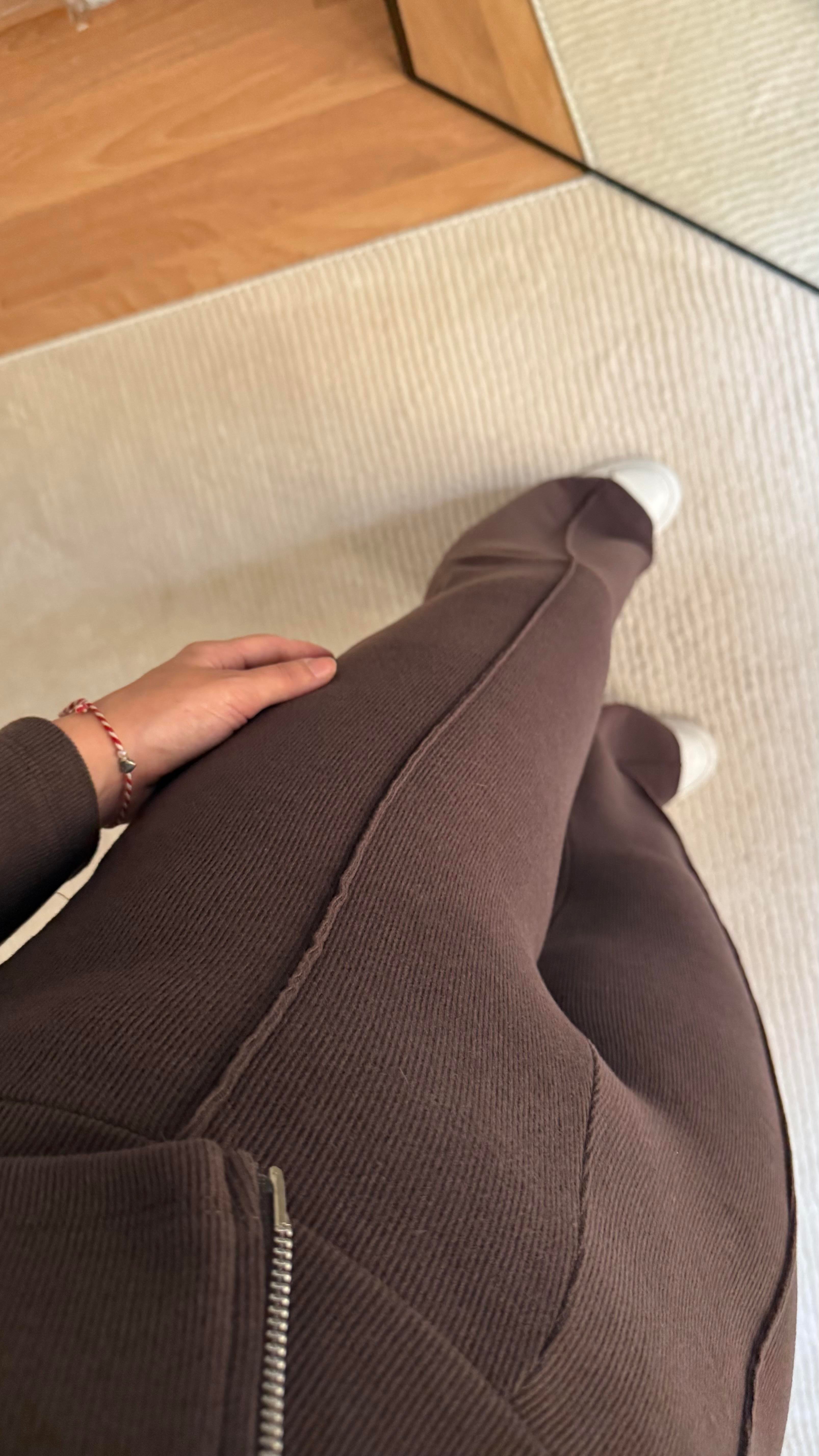 Selanik Dokuma Acı kahve İkili Basıc Takım