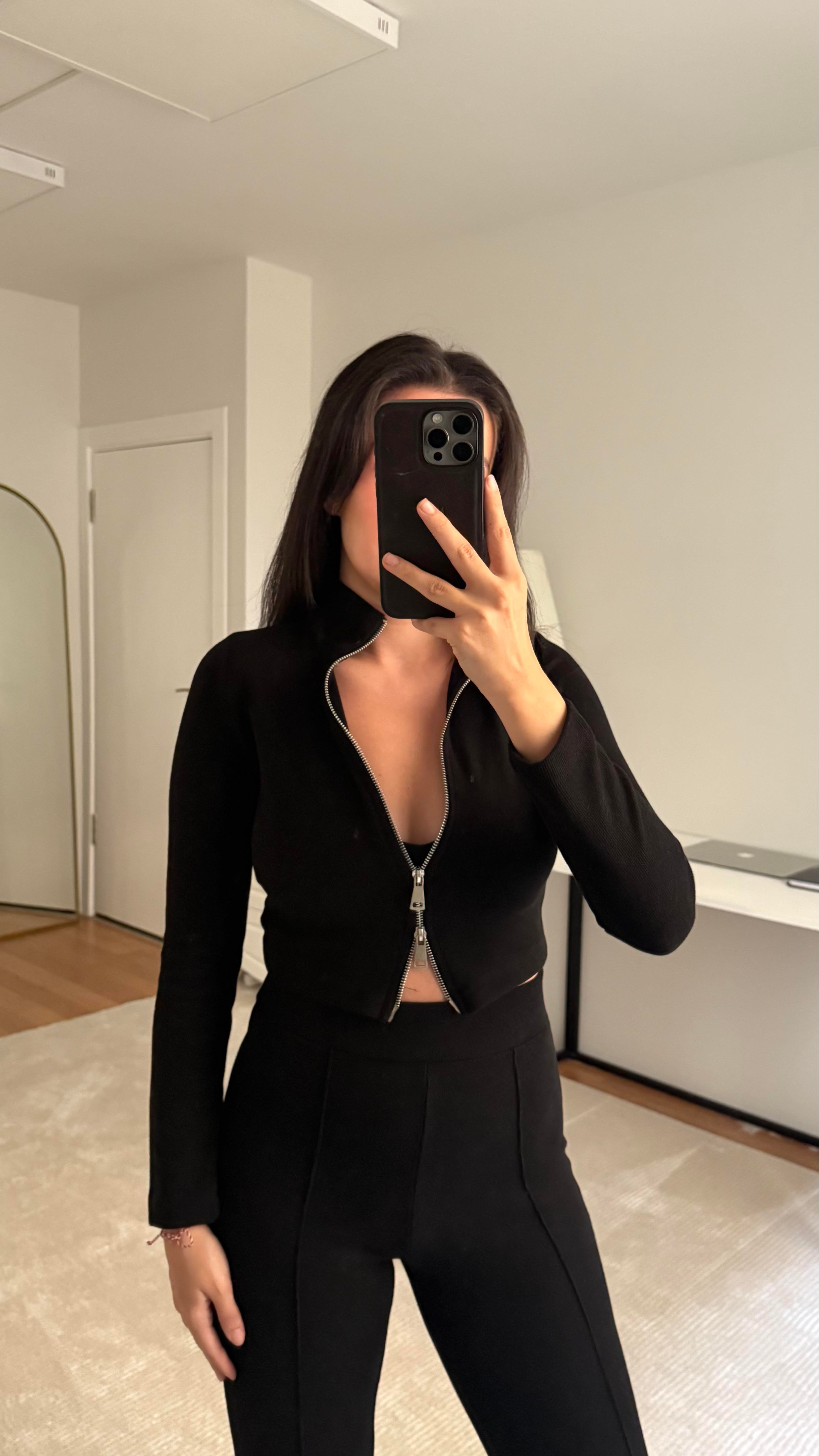 Selanik Dokuma Siyah İkili Basıc Takım