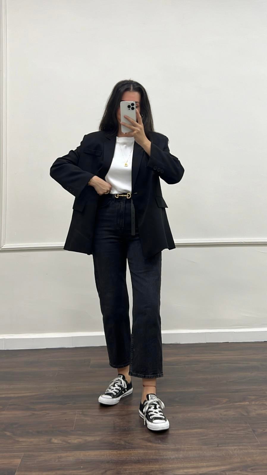 Siyah Oversize Blazer Ceket