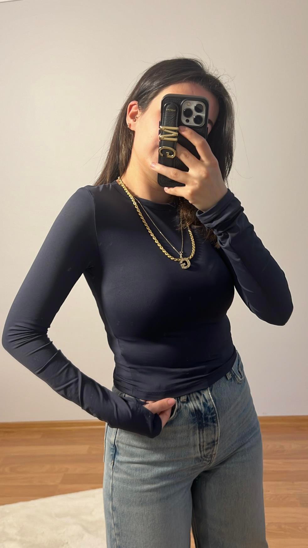 SKINS ANTRASİT STREÇ BASIC TİŞÖRT