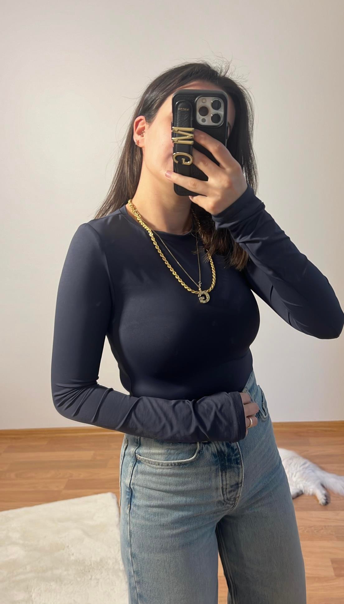 SKINS ANTRASİT STREÇ BASIC TİŞÖRT