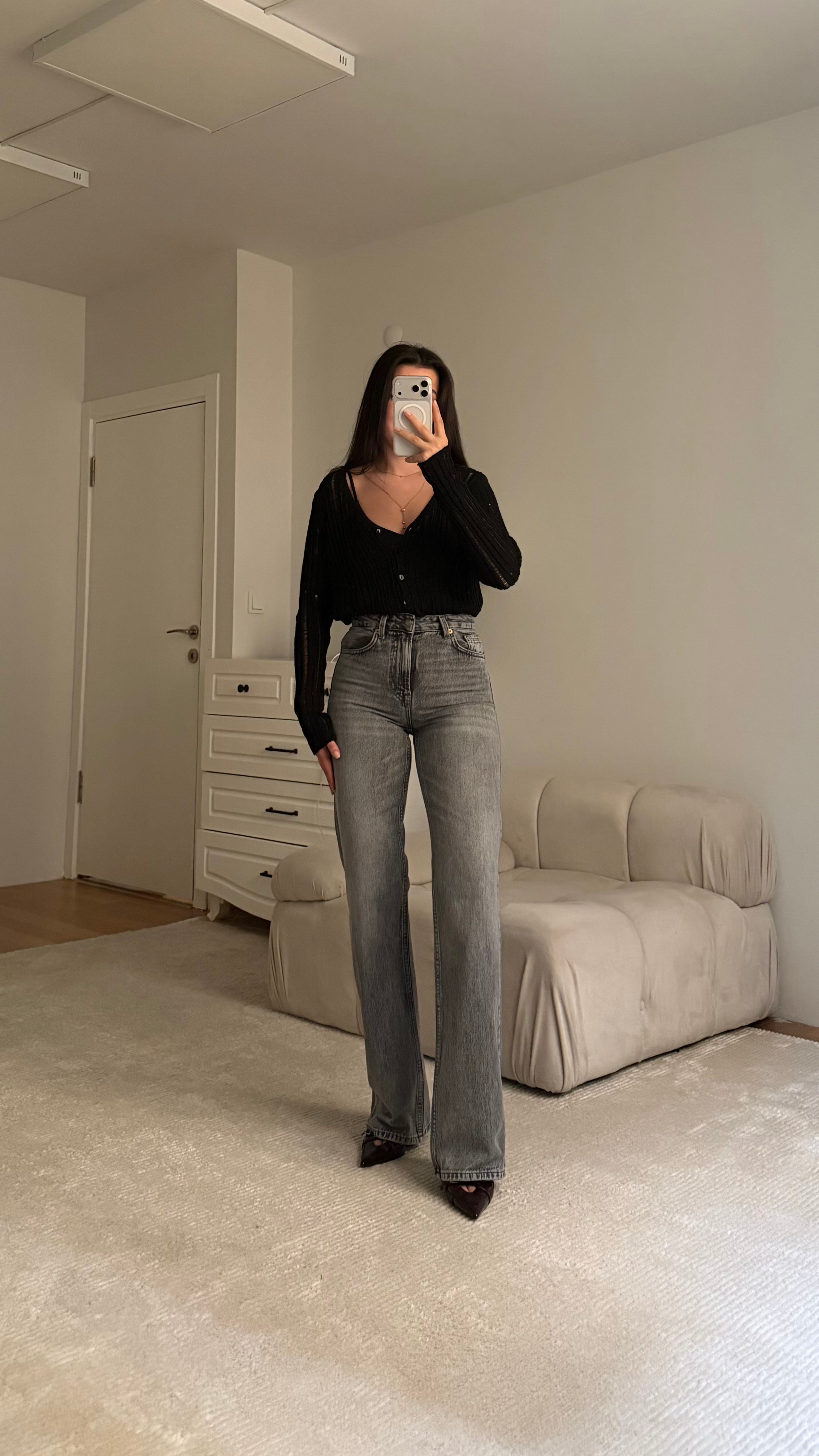 Star Yıkamalı Füme Düz Kesim Jean 