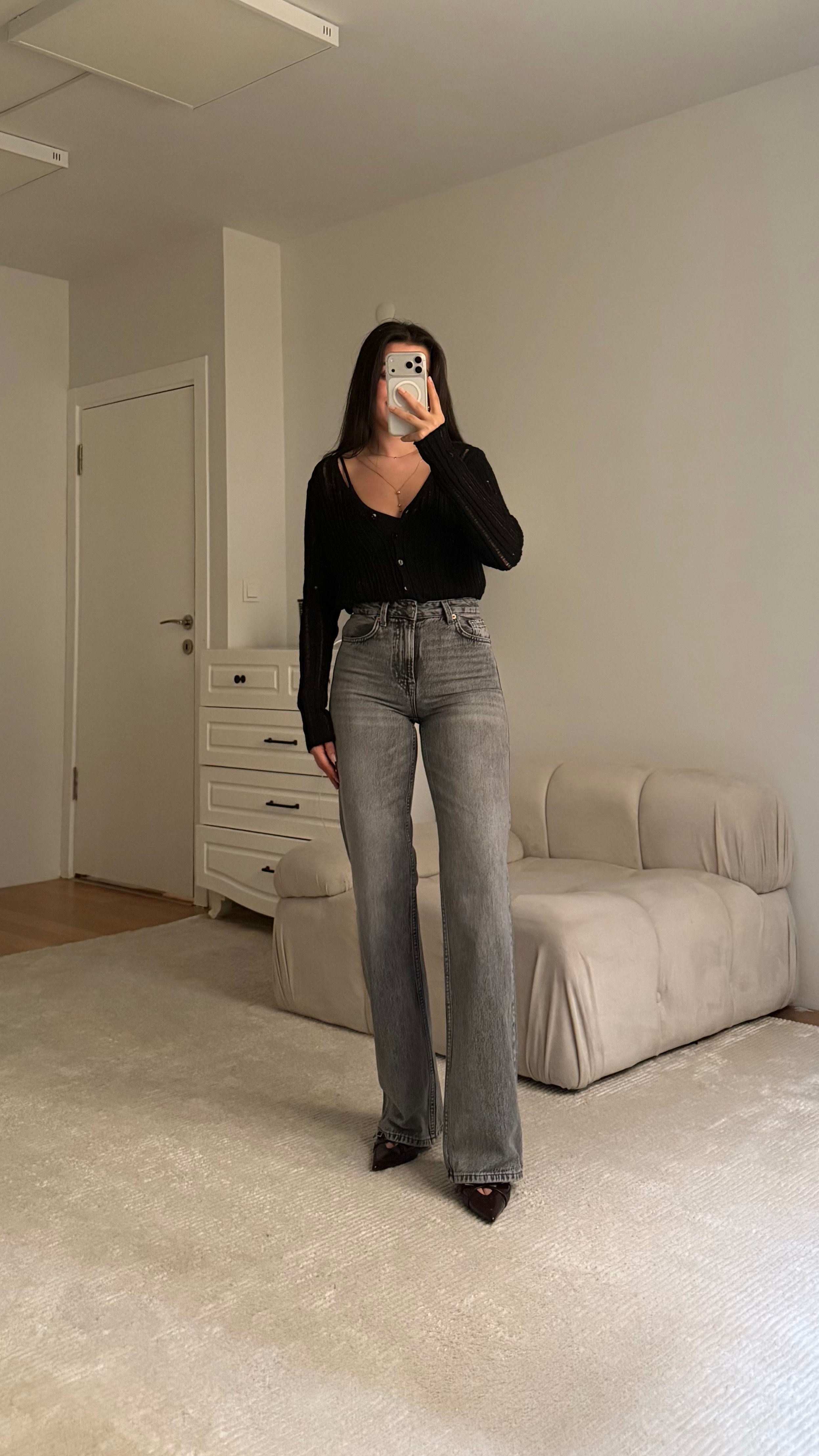 Star Yıkamalı Füme Düz Kesim Jean 