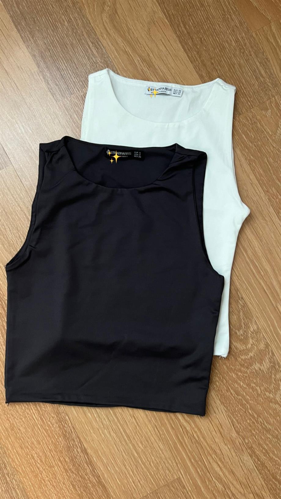 STRDVRS ÇİFT KATLI HALTER YAKA CROP