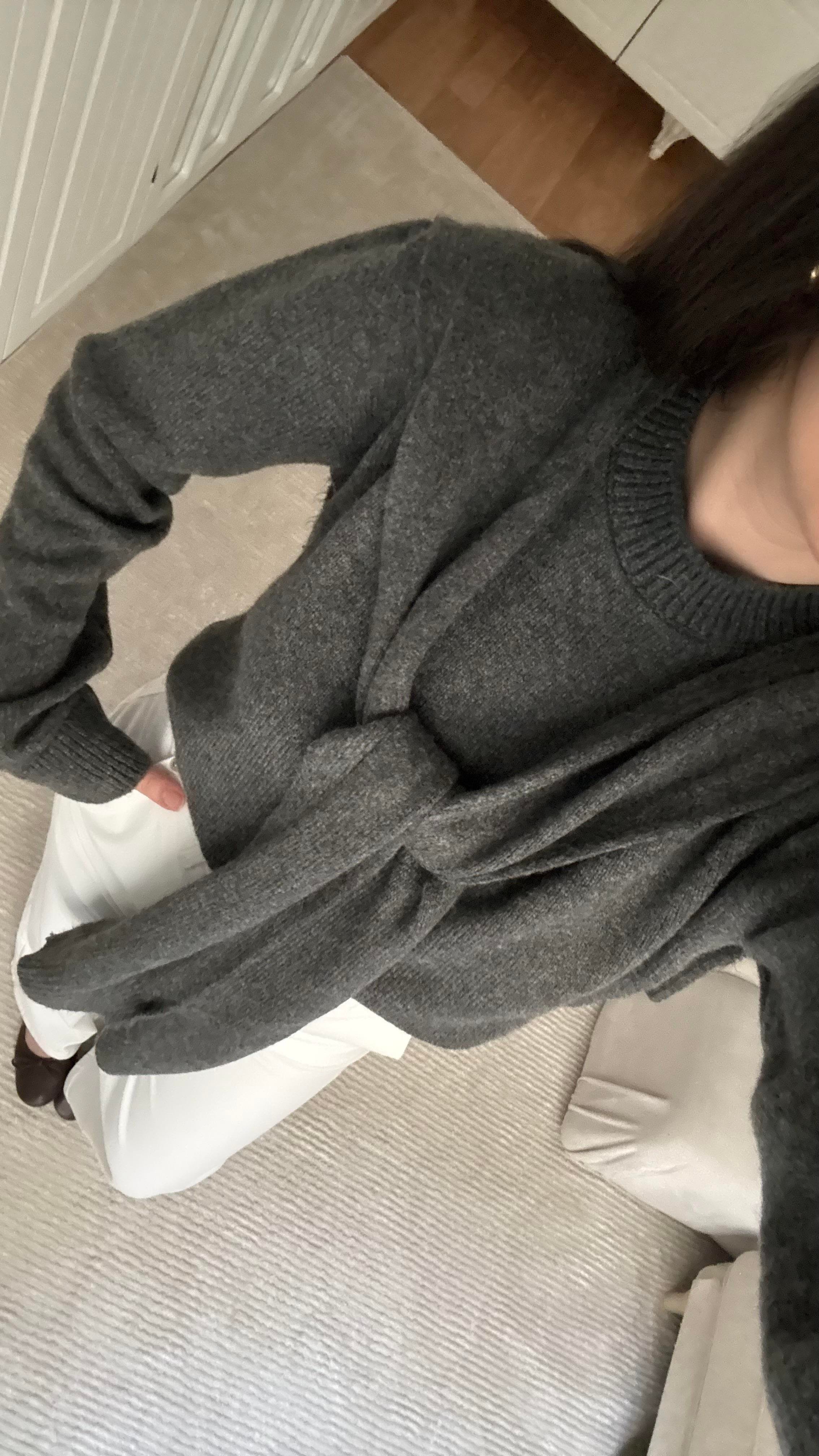 Vizon Omuzdan Kol Bağlamalı Basıc Kazak