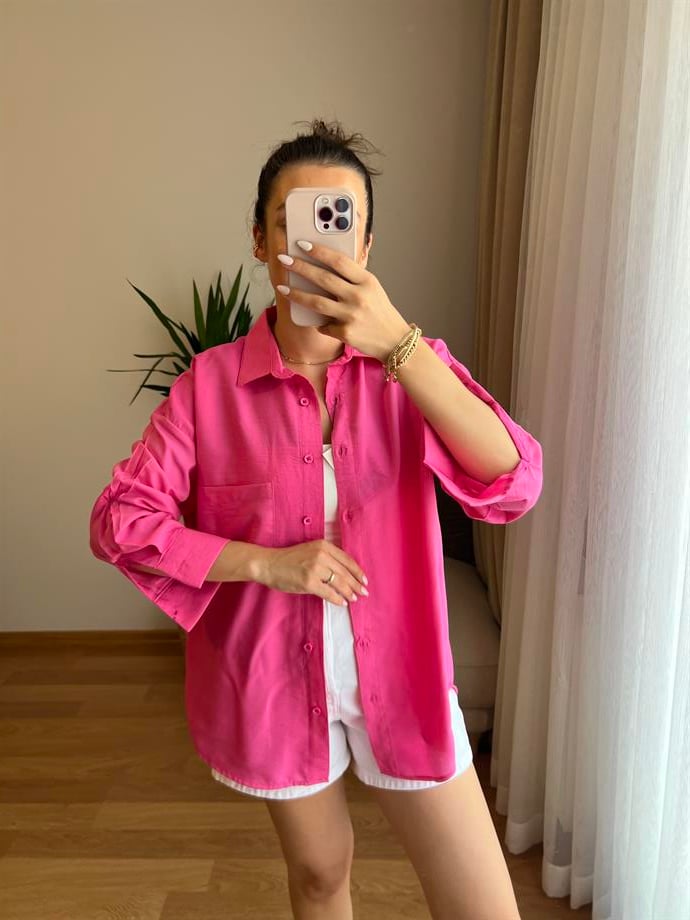 ZR PEMBE BODRUM GÖMLEK