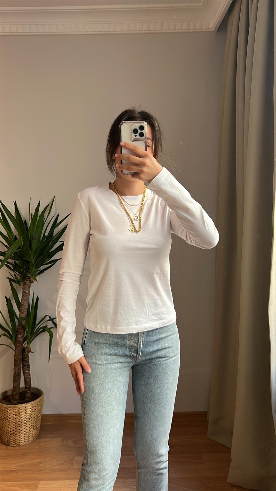 ZR UZUN KOLLU BASIC TİŞÖRT