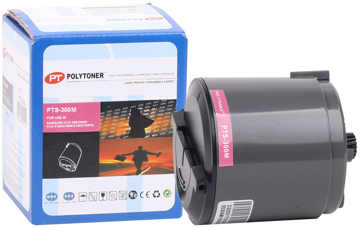 Samsung CLP-300 Polytoner Kırmızı (CLX-2160-2160N-3160-3160FN)