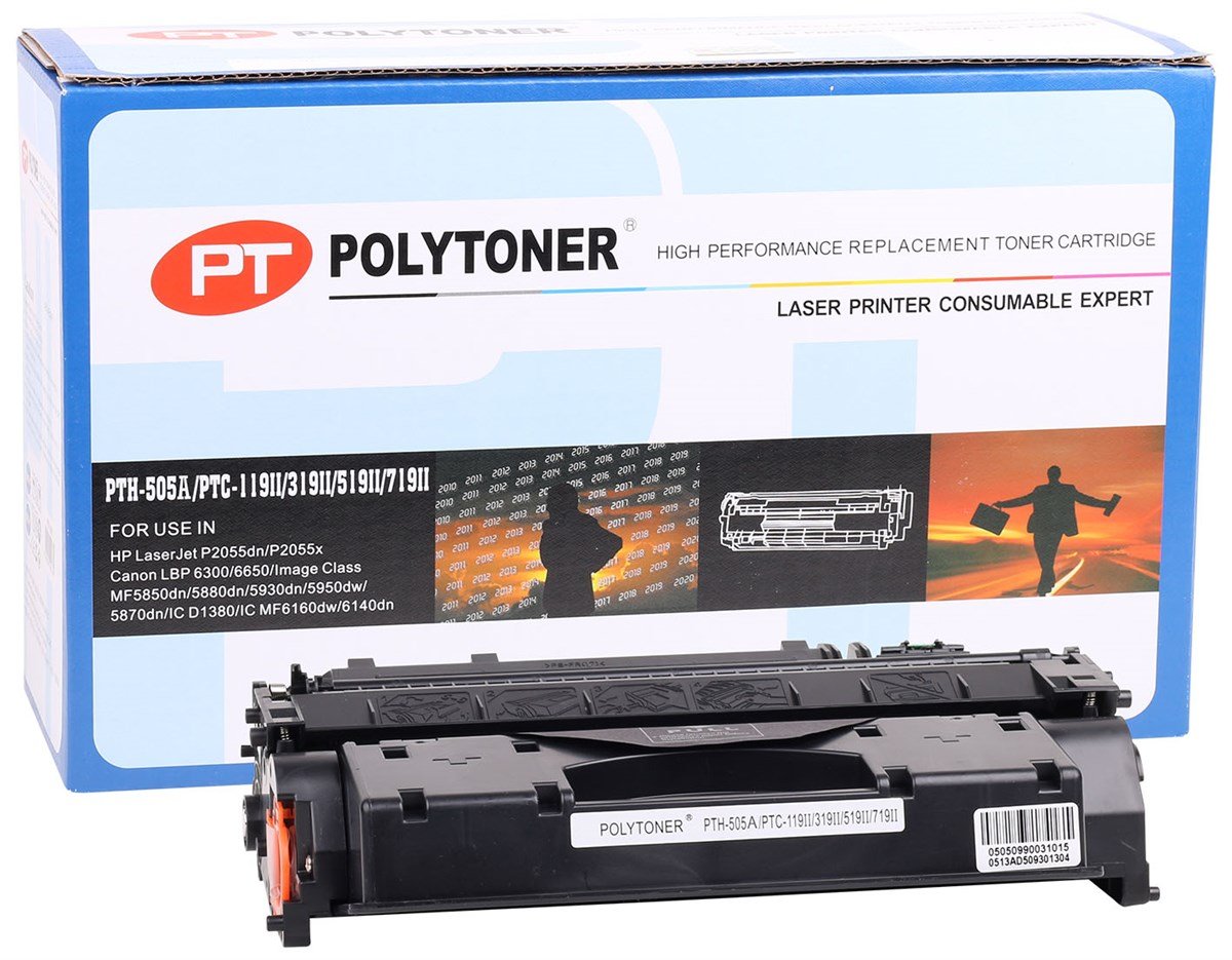 HP CE505A Polytoner P2035-P2035-P2055-P2055x Canon LBP6650-CRG 719-IR 1133