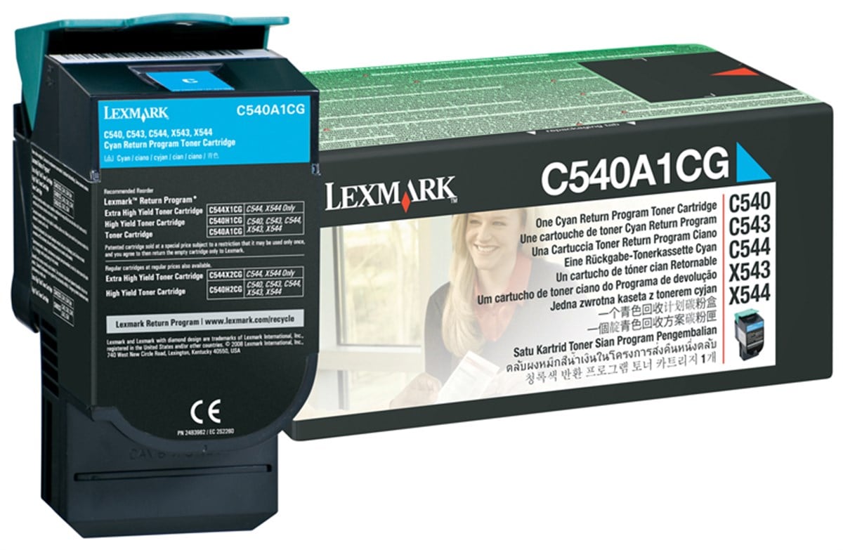 Lexmark C540A1CG Orjinal Mavi Toner (C540-C543-C544)