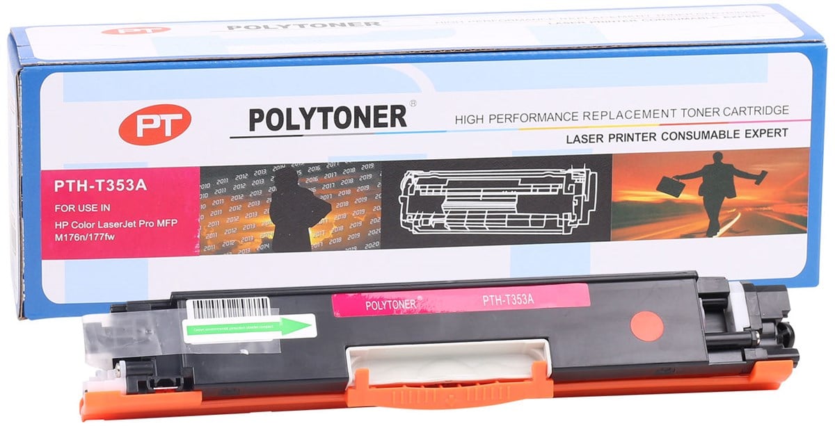 HP CF353A Polytoner Kırmızı (130A) Pro M176n-177fw