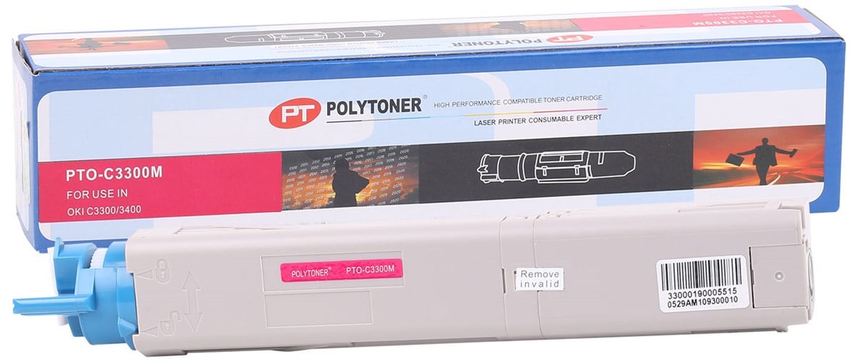 Oki Polytoner Kırmızı C3300-3400-3450-3600(43459346)(2000 Sayfa)