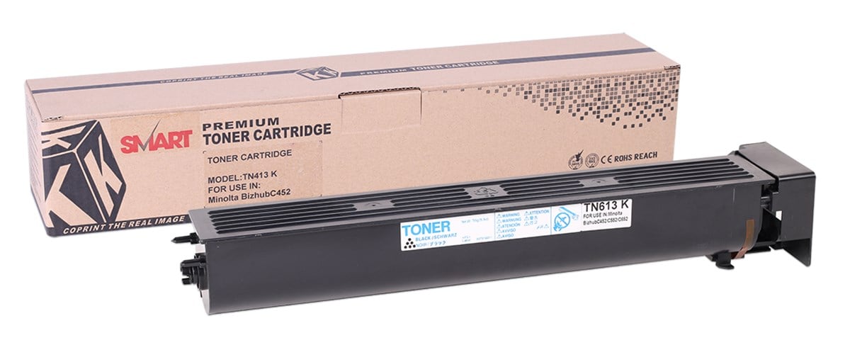 Konica Minolta TN-413/TN-613  Smart Siyah Toner C452-C552-C652(A0TM151)(A0TM1D1)
