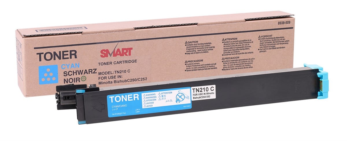 Konica Minolta TN-210 Smart Mavi Toner C-250-252