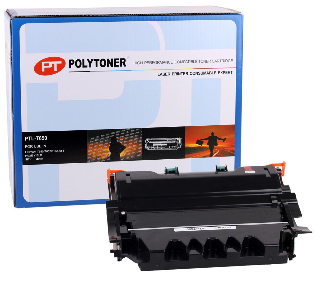 Lexmark Polytoner T650-T652-T654-656 (T650H11E) (25000 Sayfa)