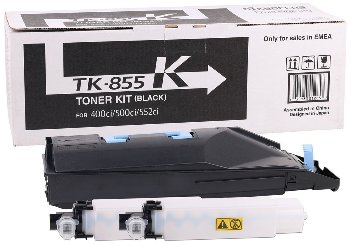 Kyocera Mita TK-855 Orjinal Siyah Toner Taskalfa 400ci-500ci-552ci