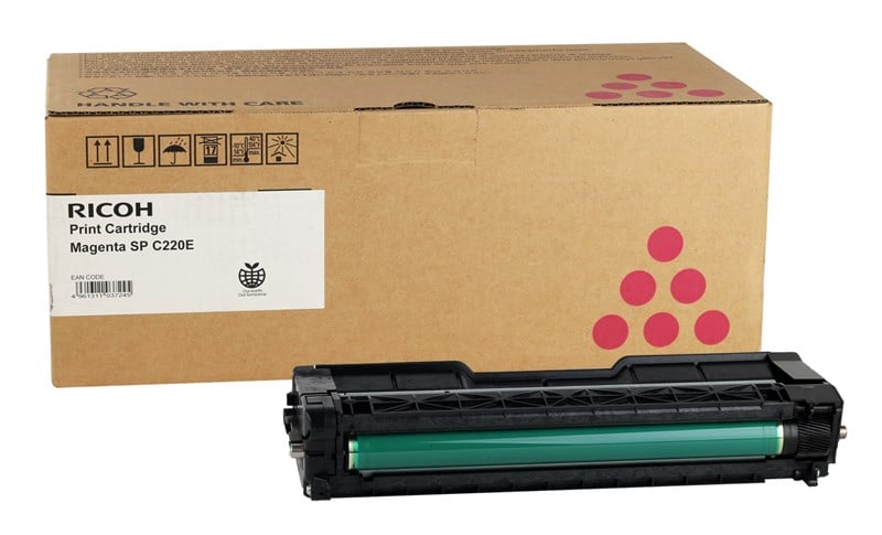 Ricoh SP-C 220E Orjinal Kırmızı Toner SPC 221-222-240 (407644)(406054)(406146)