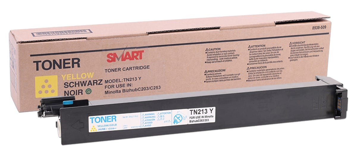 Konica Minolta TN-213 / TN-214 Smart Sarı Toner C200-C203-C253