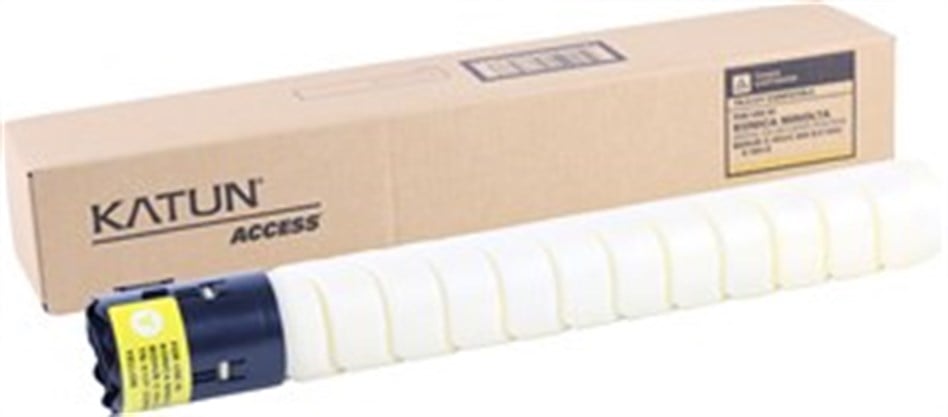 44789-Minolta-Develop TN-512,TN-324 Katun Sarı Toner C258,C308,C368,C454,C554