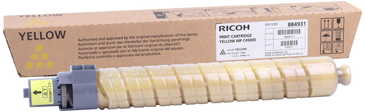 Ricoh MP-C 3500-4500 Orjinal Sarı Toner