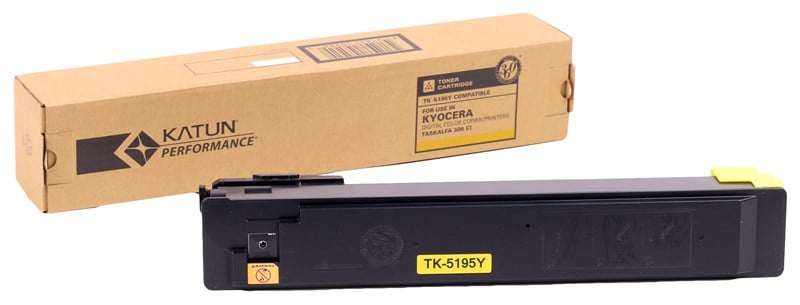 49333-Kyocera Mita TK-5195 Katun Sarı Toner 306ci-CS306c (1T02R4ANL0)