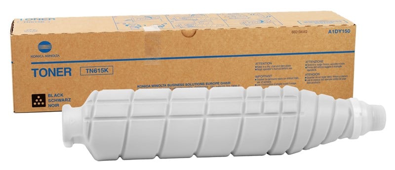 Konica Minolta TN-615 Orjinal Siyah Toner Bizhub C8000 (A1DY150) (1.505gr)