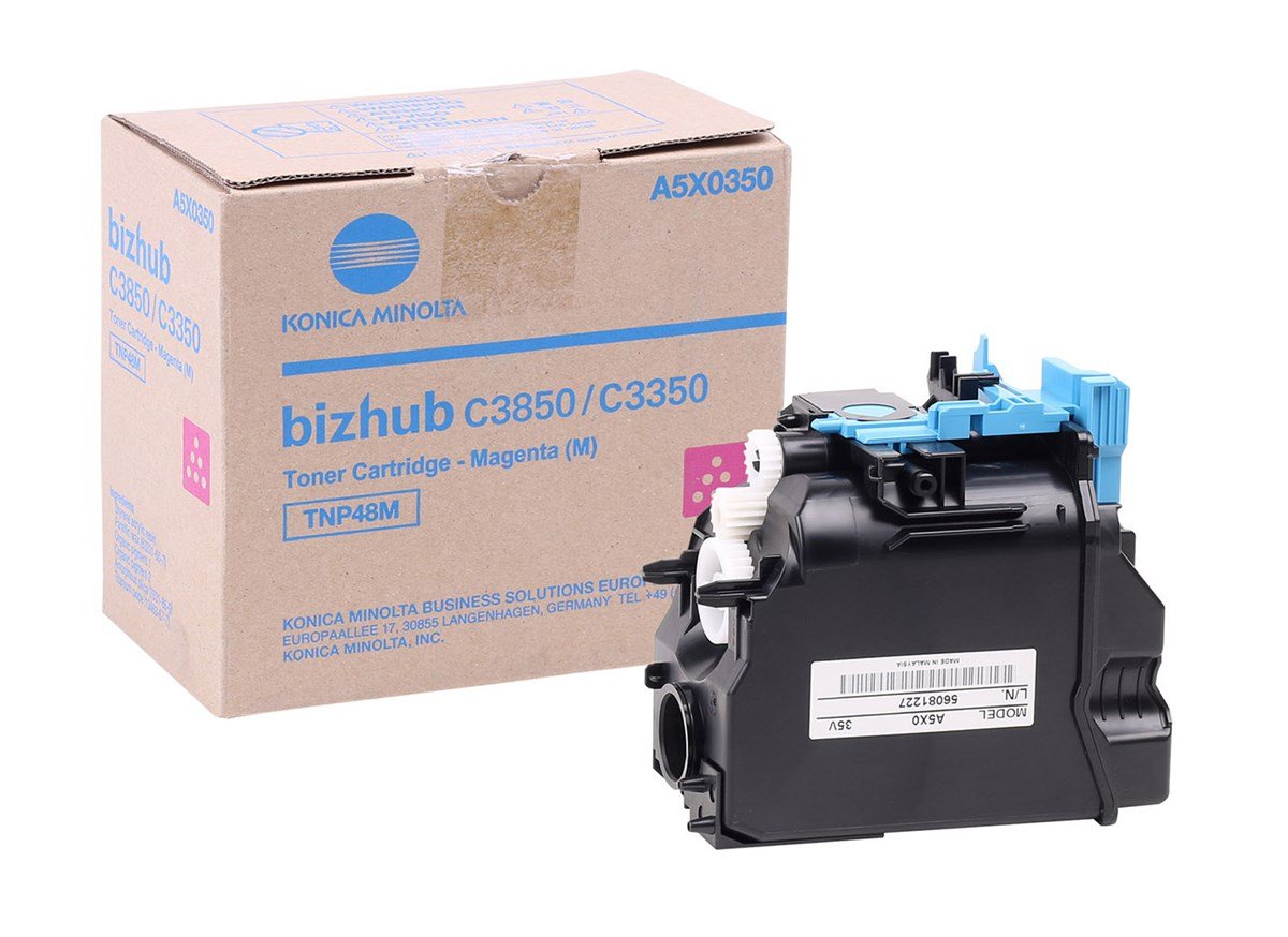 Konica Minolta TNP-48 Orjinal Kırmızı Toner Bizhub C3350-C3850 (A5X0350)