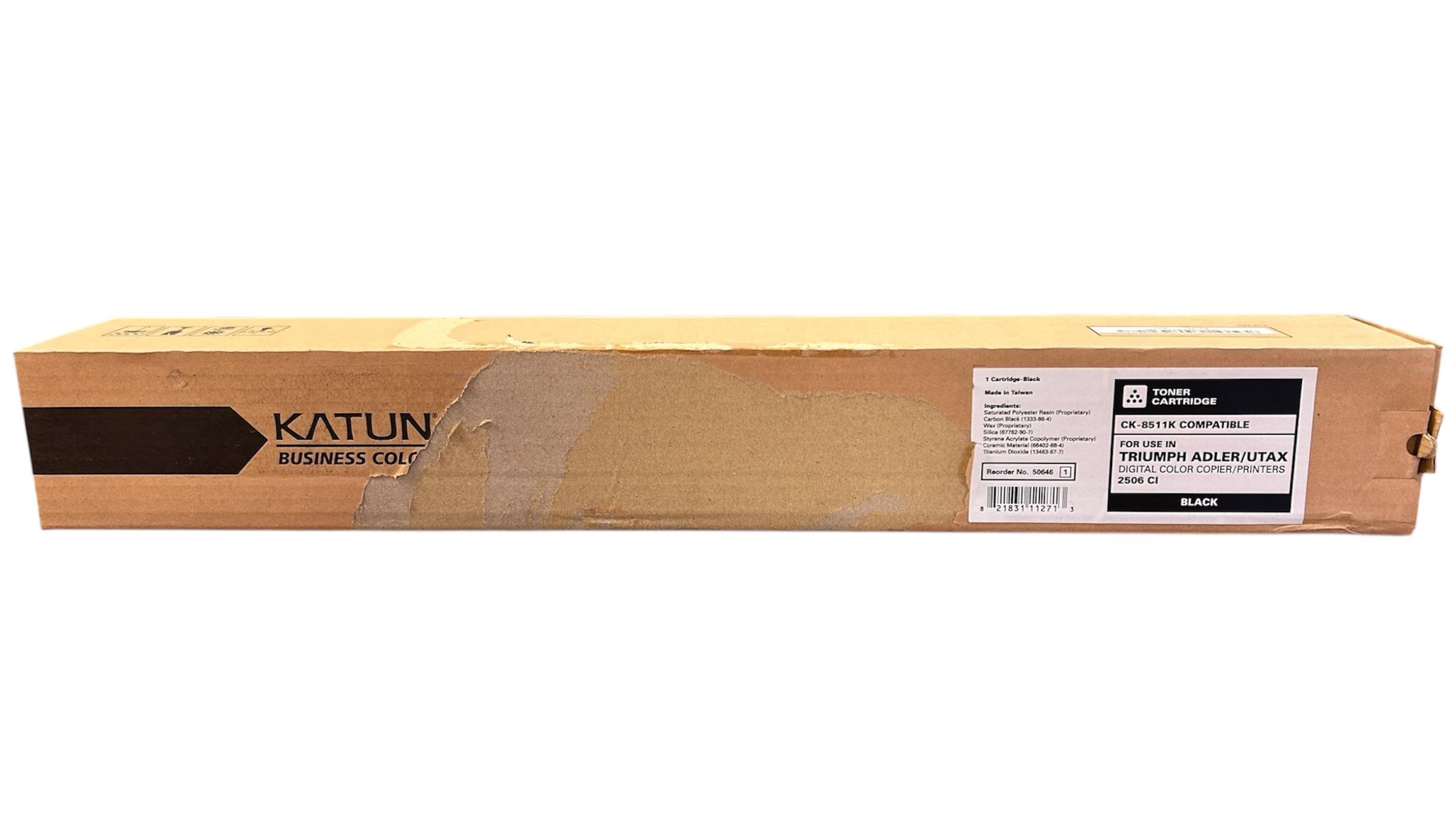 50646-Utax CK-8511 Katun Siyah Toner 2506ci  2507ci